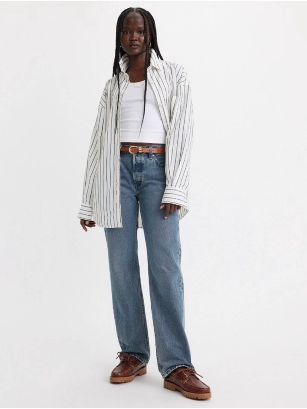 Levi's Premium 50190s Straight Leg Jeans Womens 27x32 Dark
Wash A19590036
